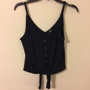 Wild fable black button down shirt